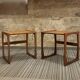 Pair of Scandinavian teak bedside tables