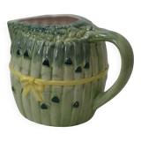 Asparagus slip pitcher, circa 1980