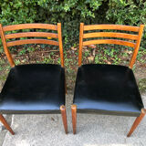 Pair of Scandinavian chairs