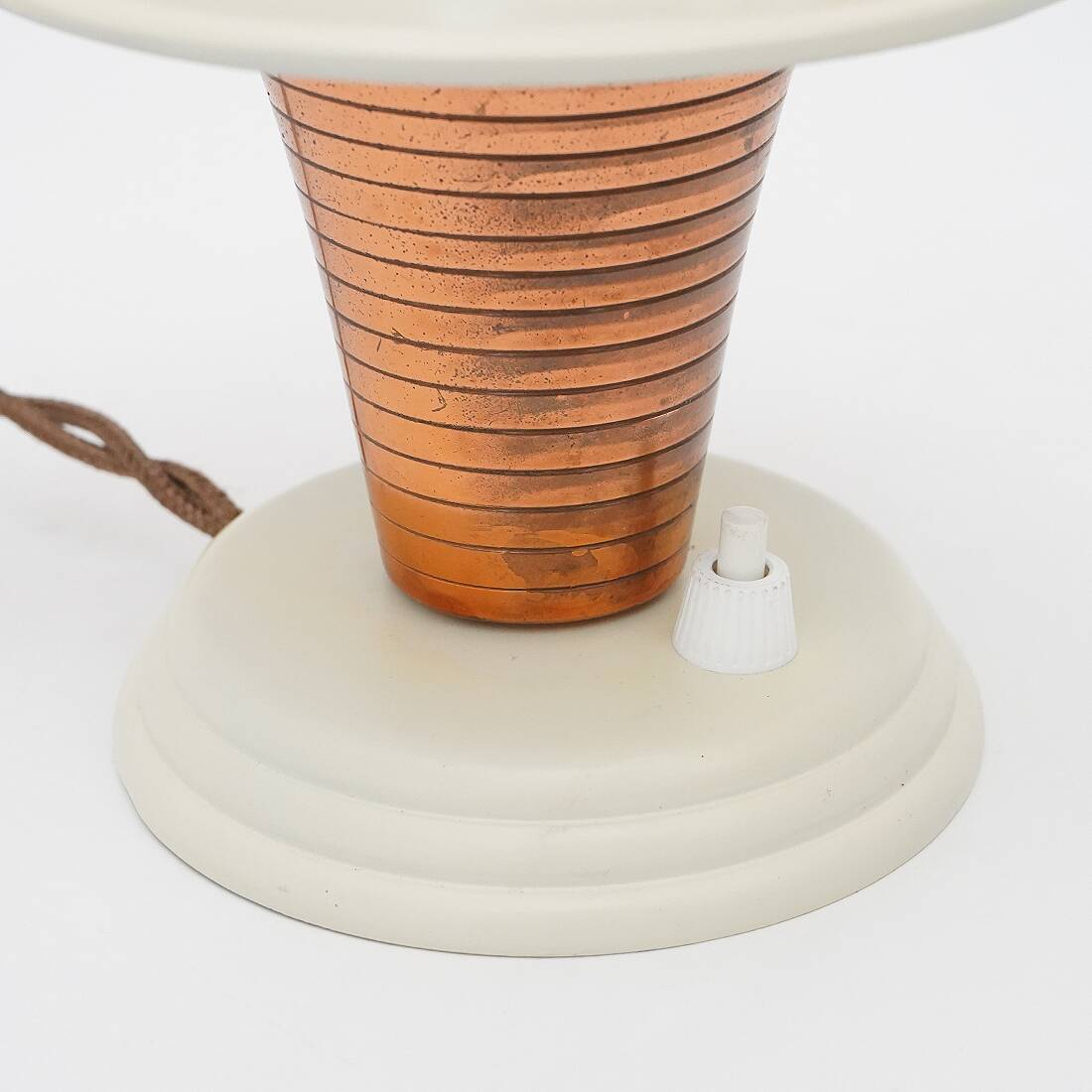Bedside lamp with adjustable lampshade, 1930s