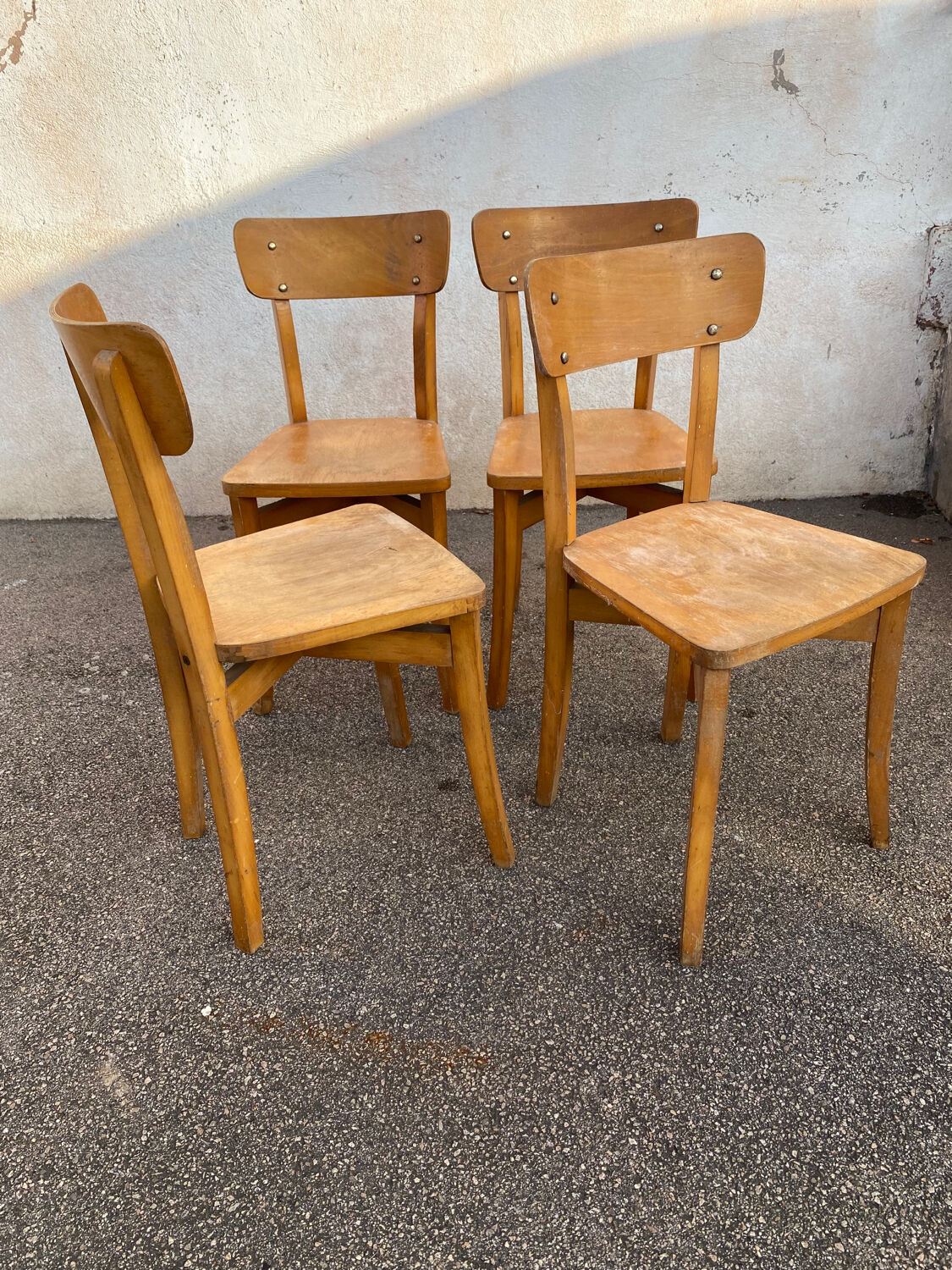 Set of 4 bistro chairs