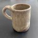 Paire de mugs en grès signées