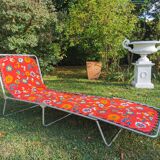 70's Flower Power Deckchair
