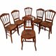 6 Napoleon III period chairs