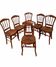 6 Napoleon III period chairs
