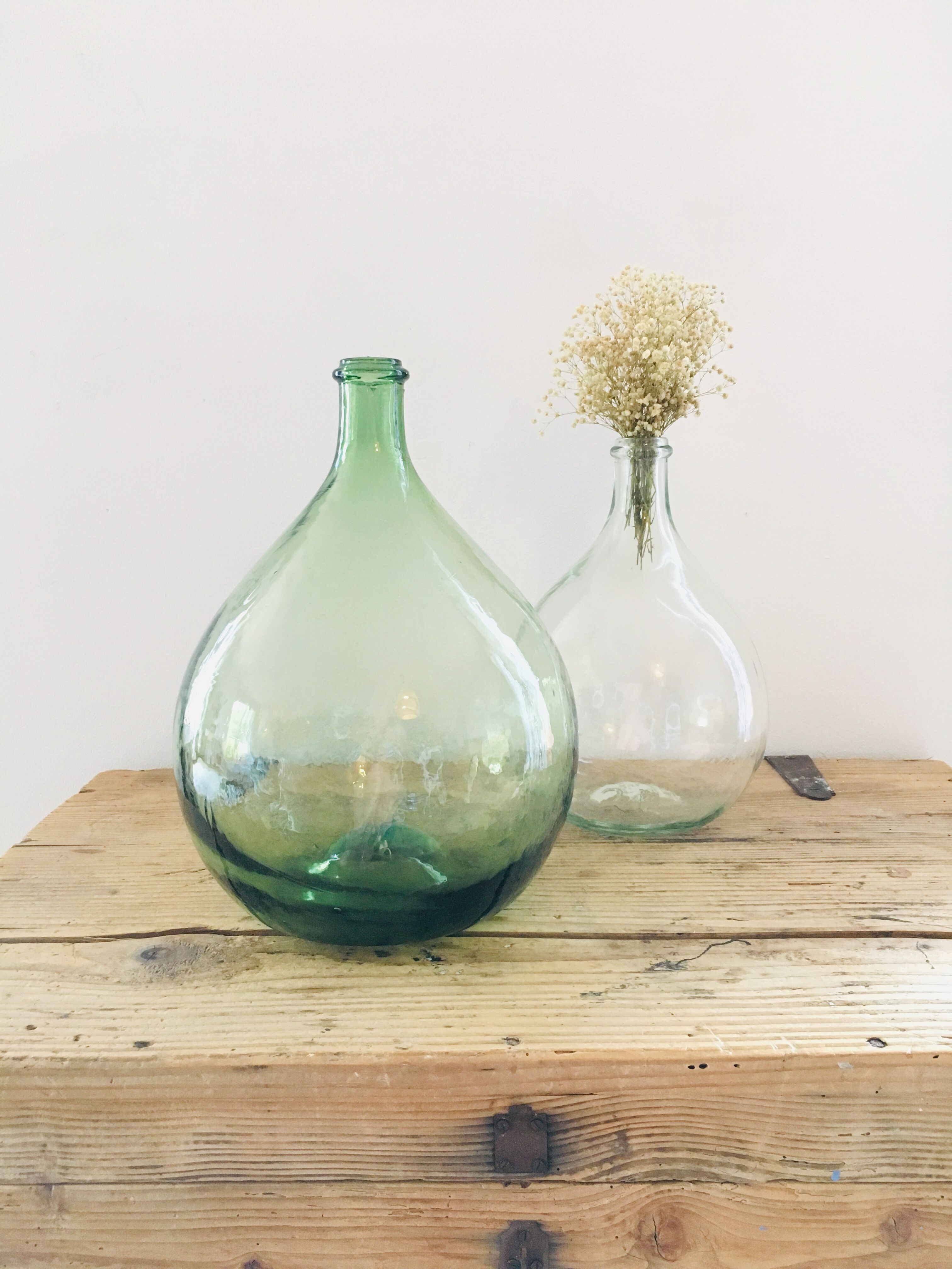 Green demijohn 10 liters