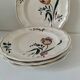 Vintage Longchamp plates – "Tulips" model – 1950s-60s
