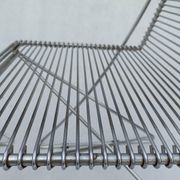 4 wire chairs by Till Behrens for Schlubach