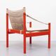 Chaise Safari Erik Worts 1960 Danemark