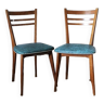Paire de chaises vintage 1960