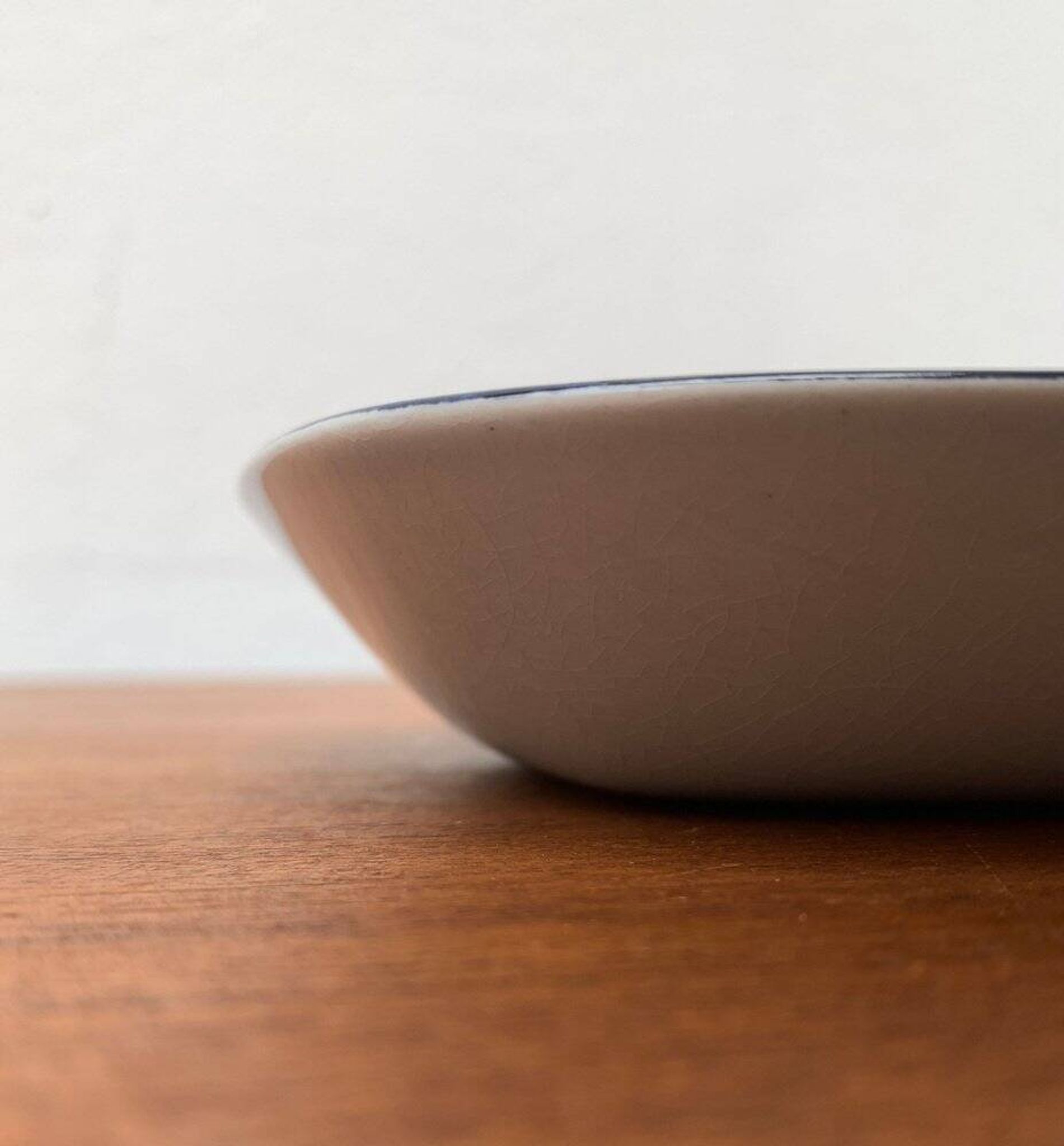 Danish porcelain bowl from the mid-century by Aluminia Royal Copenhagen, 1960s.