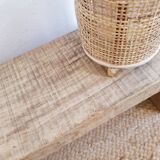 Oak deco bench