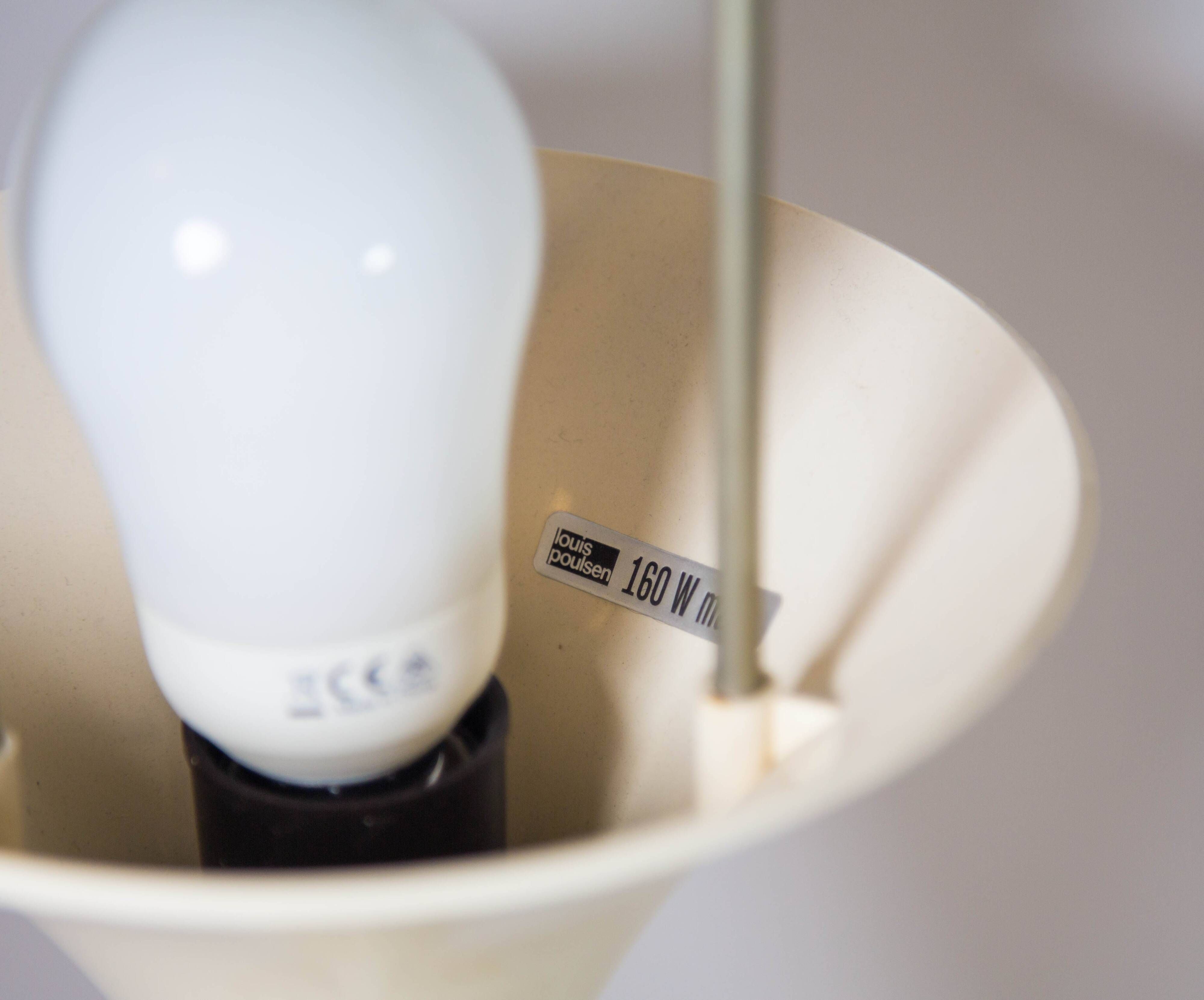Panthella table lamp | Louis Poulsen | Verner Panton design | Vintage 70's
