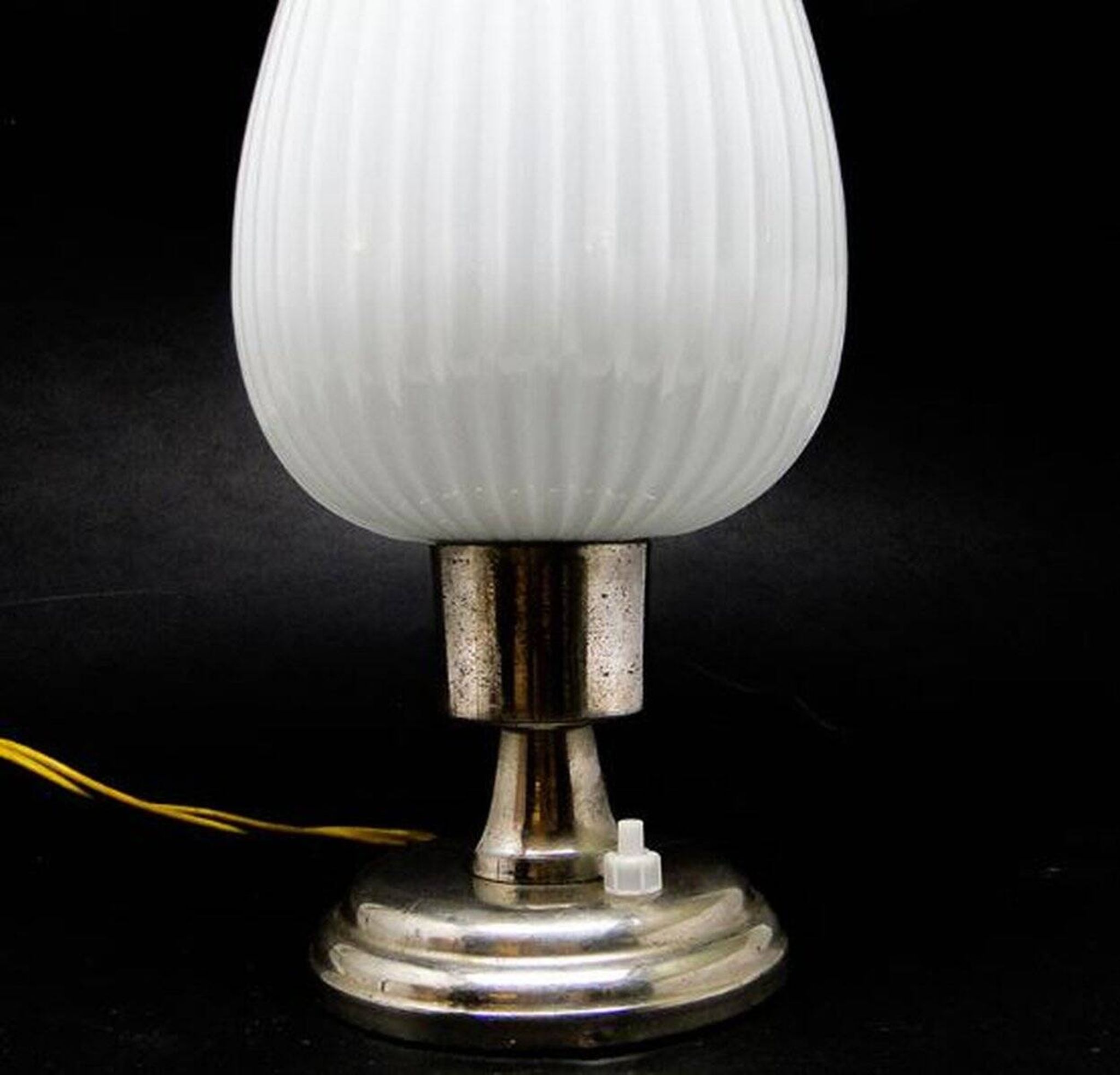 Lampe de chevet Art Déco, Pologne, années 1960