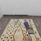 Moroccan rug in pure wool 2.5 x 1.5 m