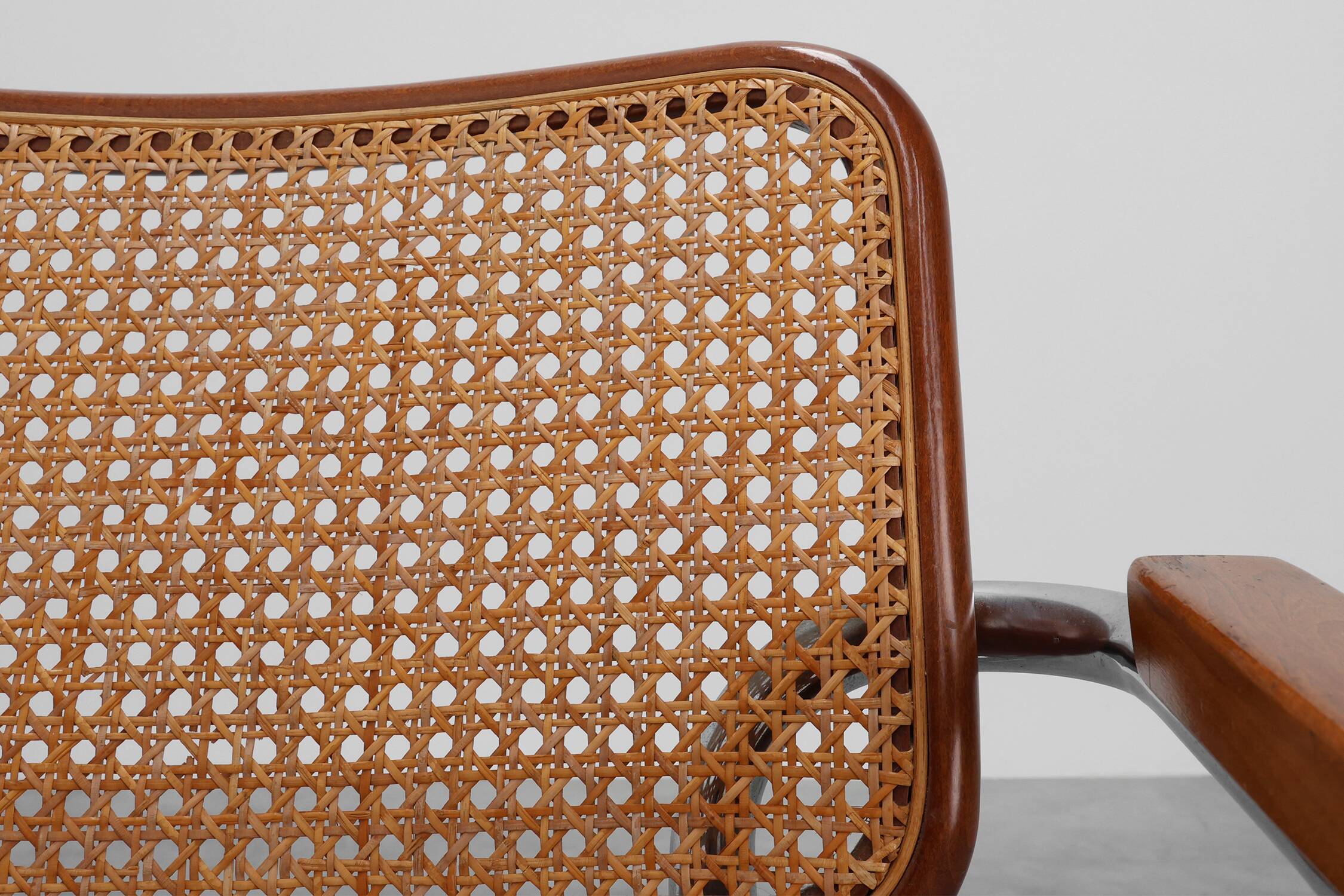 Bauhaus Cesca B64 Armchair by Marcel Breuer, Italy 1928