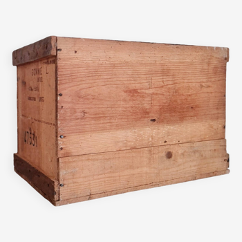 Old wooden crate