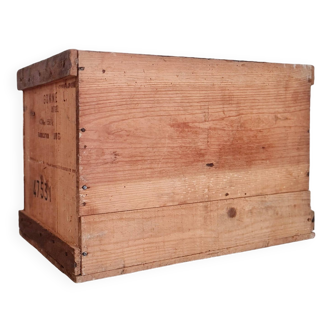 Old wooden crate