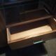 Large vintage sideboard 1950 compass feet