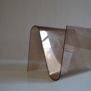 Modernist magazine holder pop space age plexiglas smokes vintage 70 years