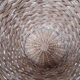 Wicker storage basket paper basket