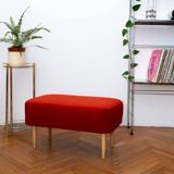 Red-orange bench