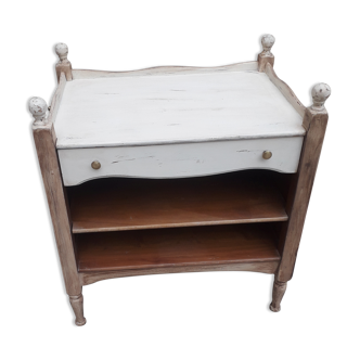 Low bedside table