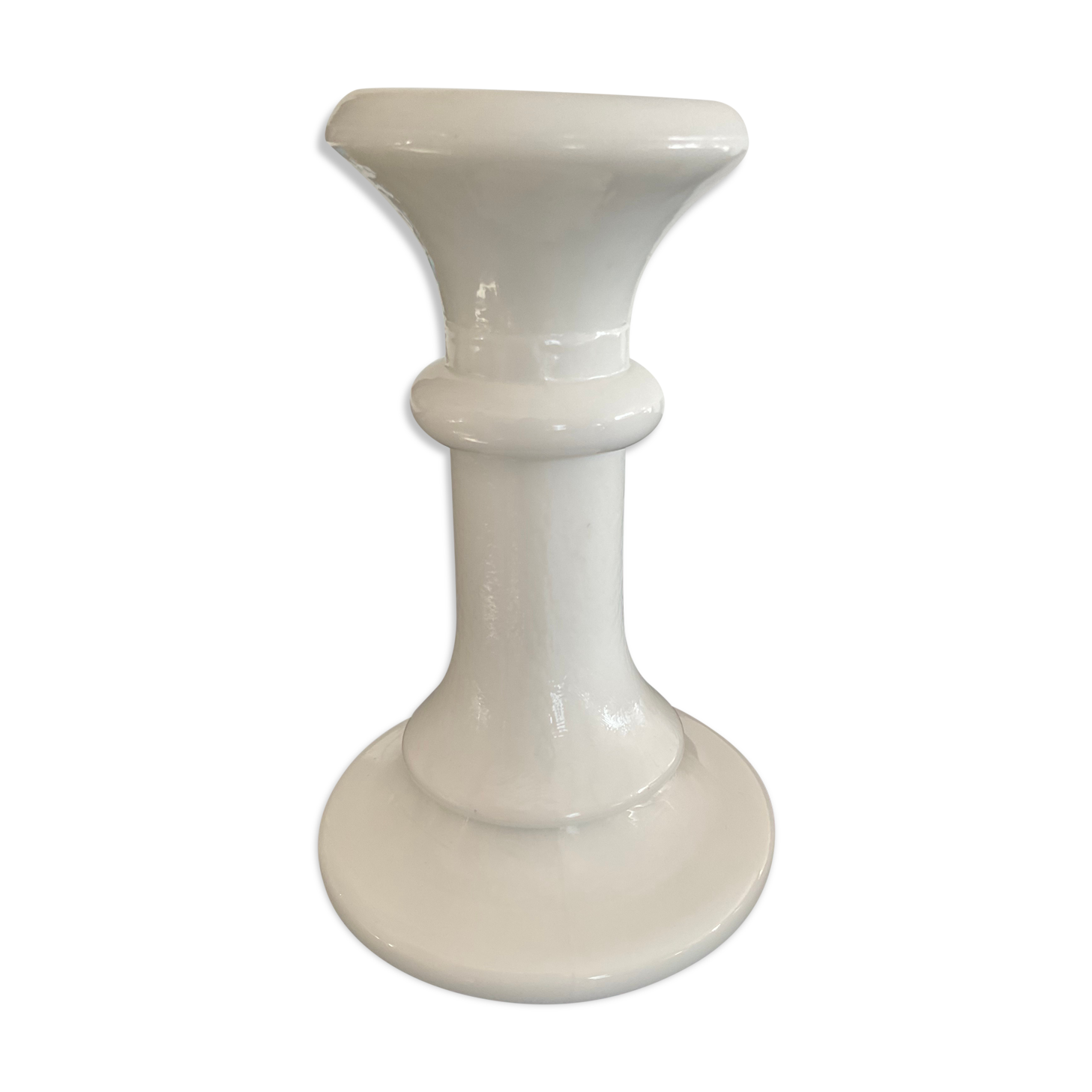 Opaline candle holder from the 50s