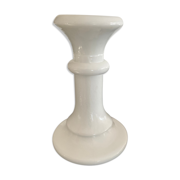 Bougeoir en opaline des années 50 — Beyit