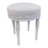 Antique Louis XVI style pouf stool