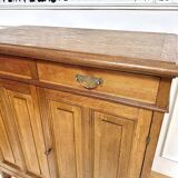 Vintage Parisian oak sideboard