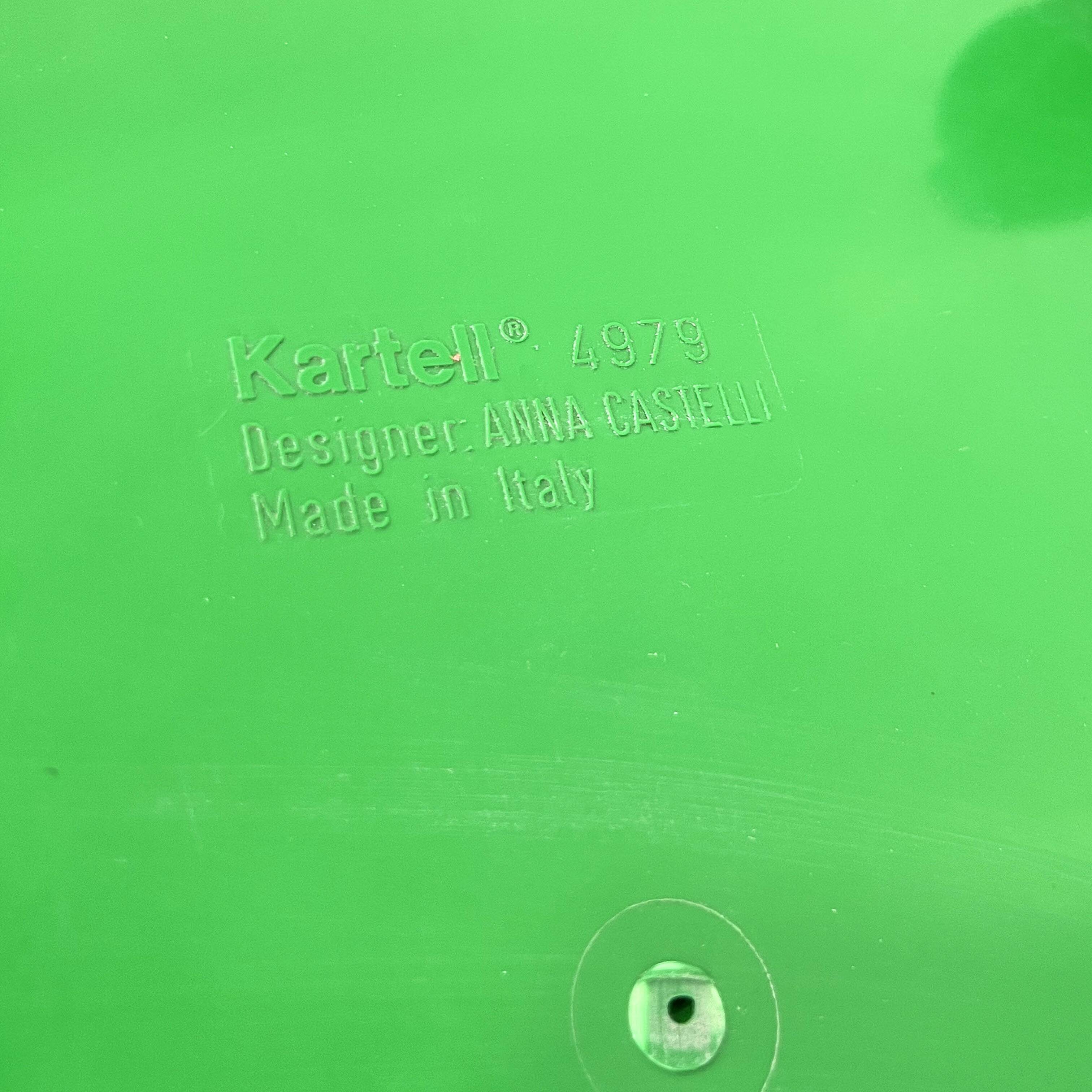 Componibili cabinet in green by Anna Castelli Ferrieri for Kartell, 1970