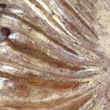 Centro de mesa de madera y pan de oro. España, 1930s.