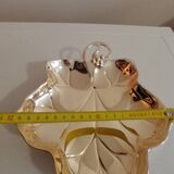 Silver leaf vine dish, silver-plated metal