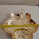 Silver leaf vine dish, silver-plated metal