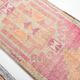 Tapis coureur vintage turc pastel rose 3x10, 97x310 cm