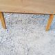 Library secretary of the 50s in blond oak compass feet