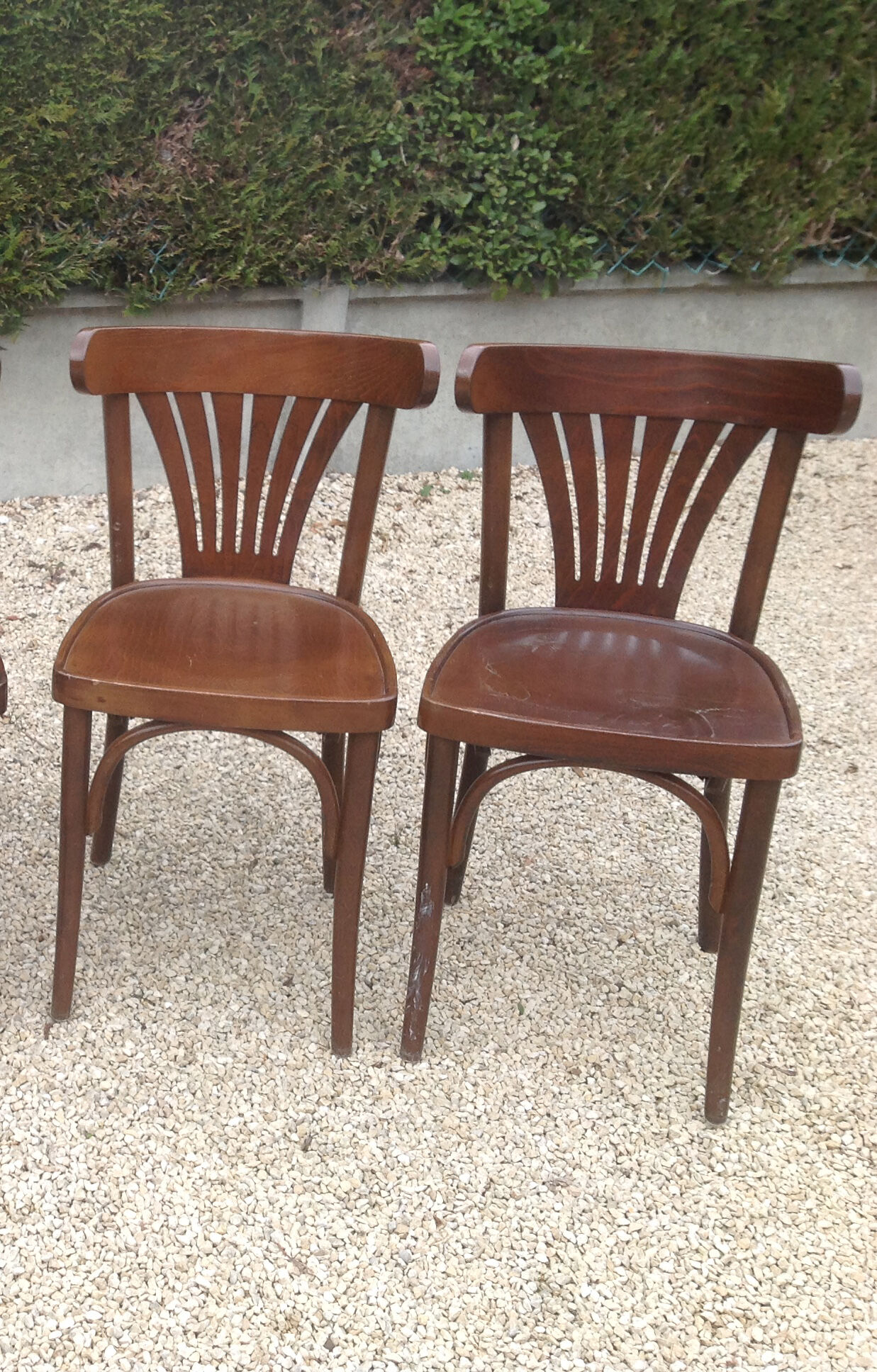 Set of 4 bistro chairs