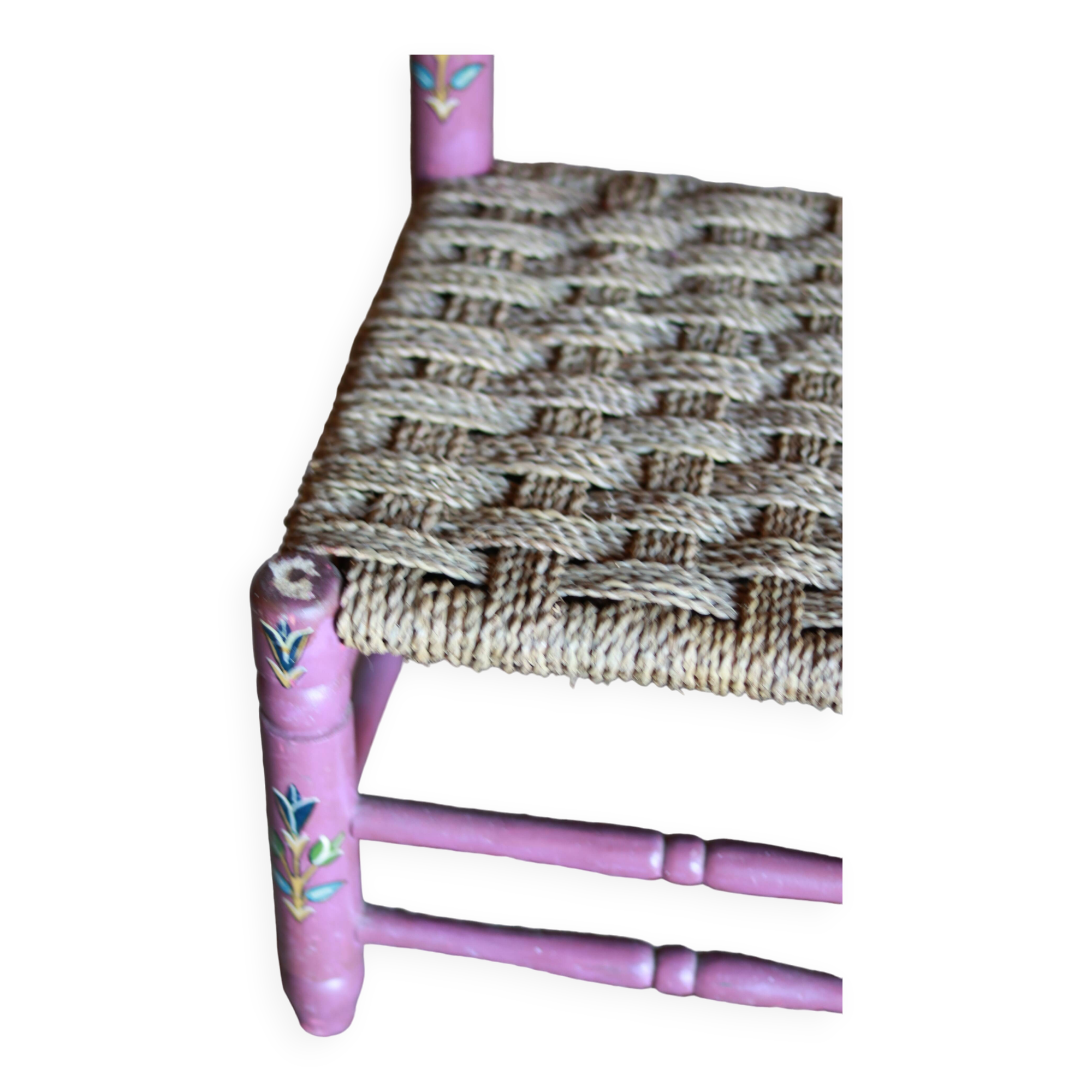 Vintage folk nurse's chair