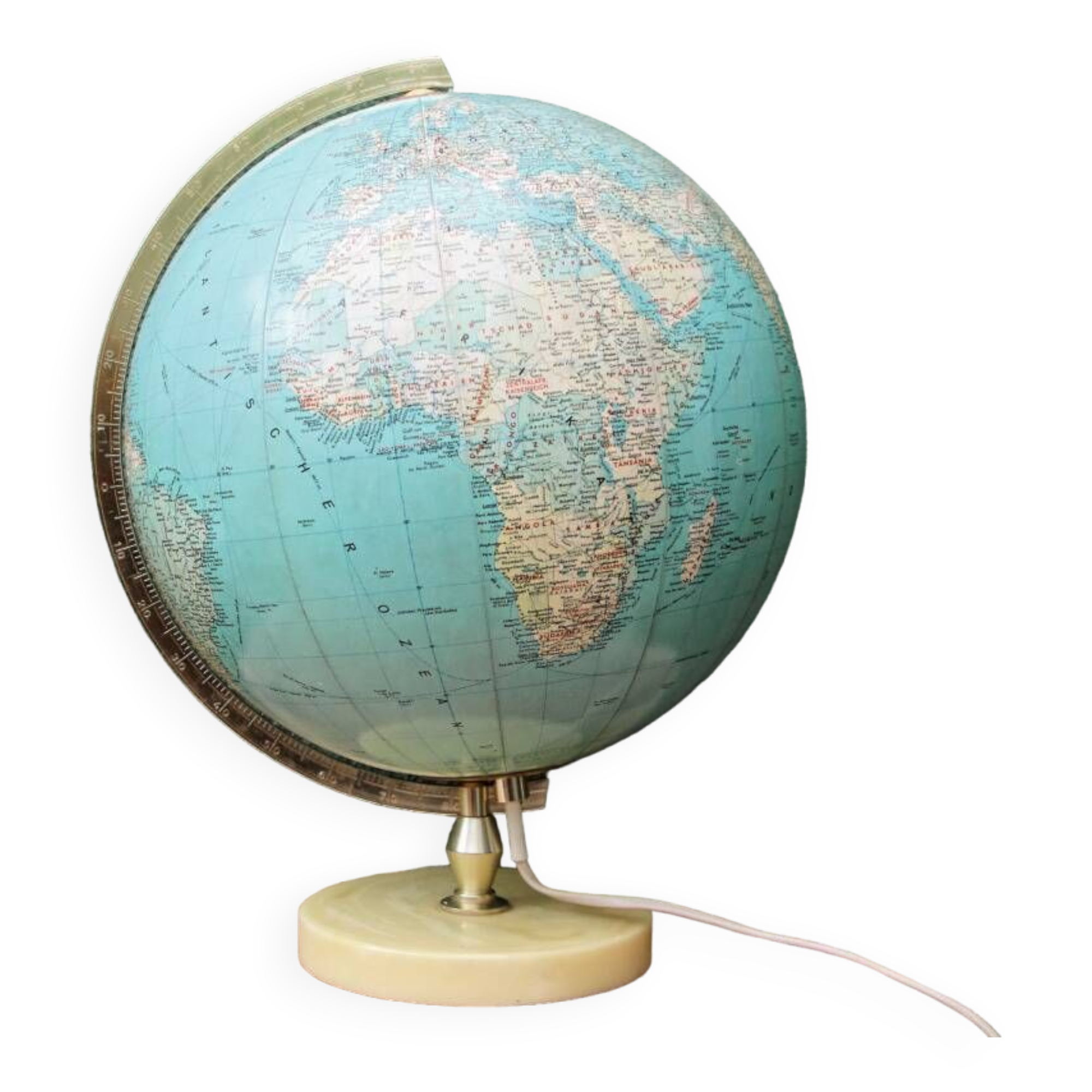 Globe terrestre JRO Verlag, Munchen