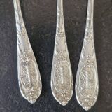 Silver mignardise service