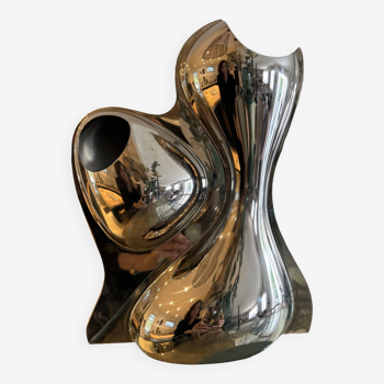 Alessi RON ARAD stainless steel vase 18/10 2002