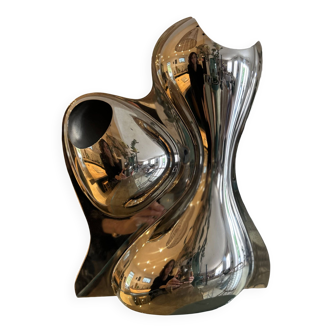Alessi RON ARAD stainless steel vase 18/10 2002