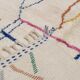 Large handmade colourful rug, 305 x 205 cm - G1082