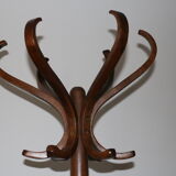 Coat rack parrot Baumann simple dark beech