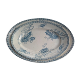 2 serving dishes sarreguemines model royat