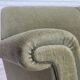 1970s, Danish 3-seater sofa, green furniture velour, beech wood.