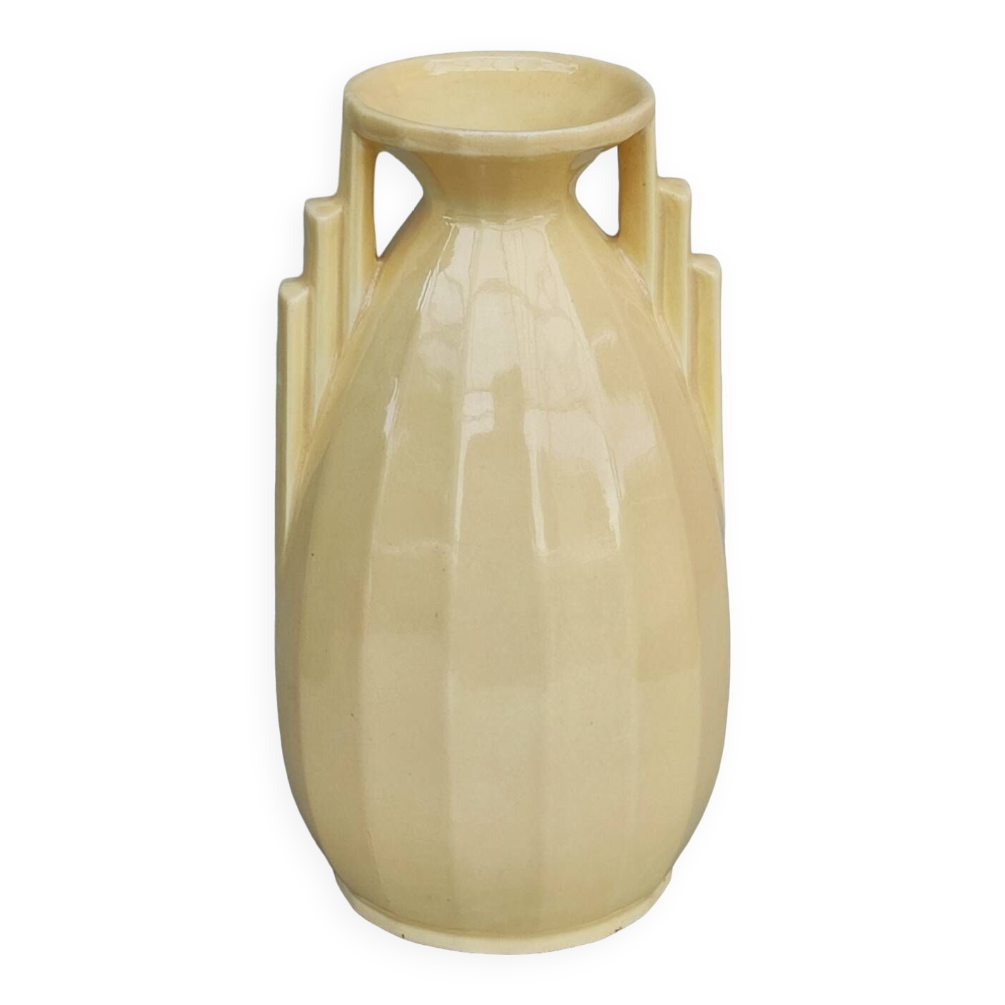 Vase art déco par Sarreguemines