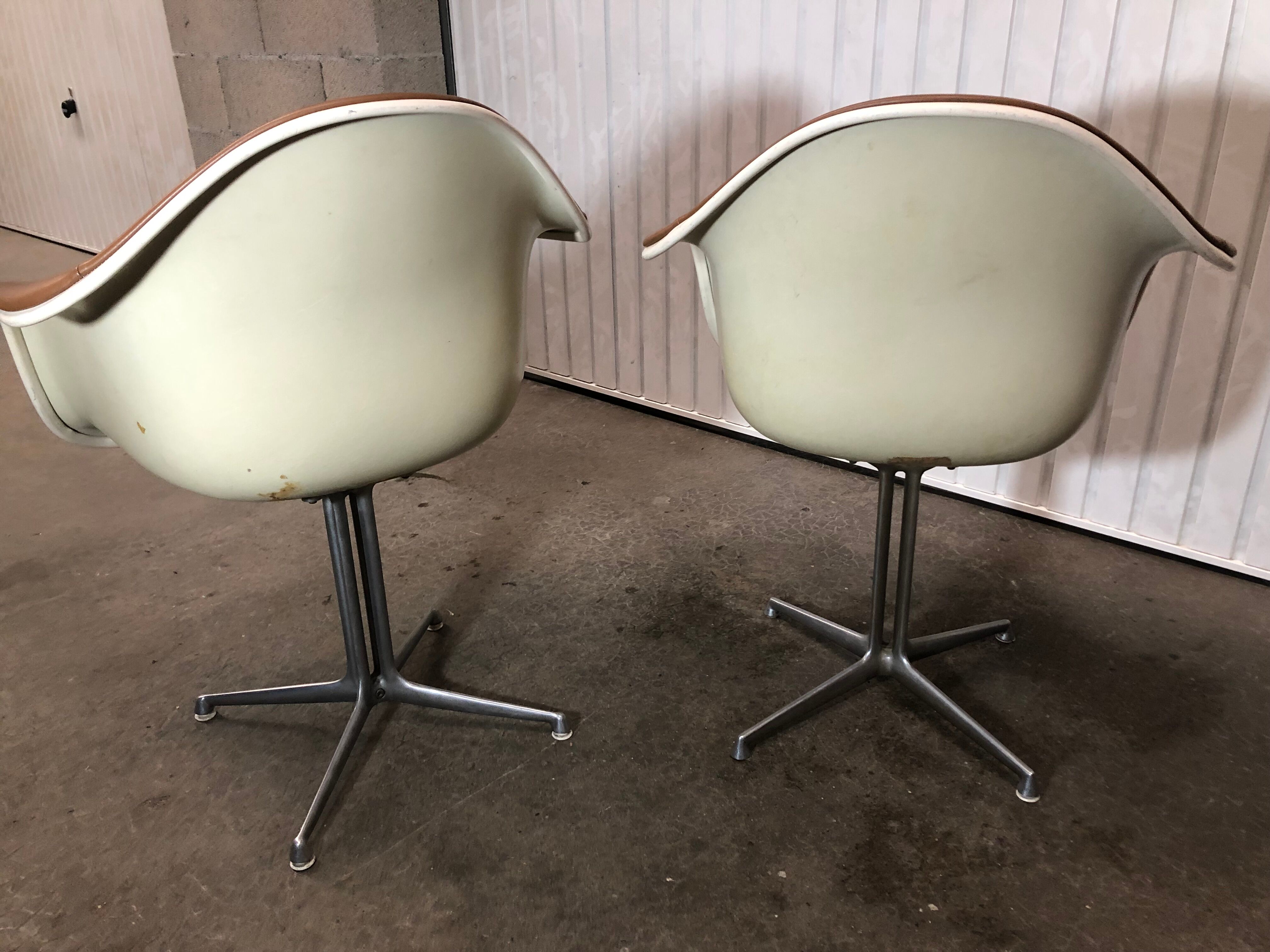 Pair of armchairs La Fonda design Charles Eames
