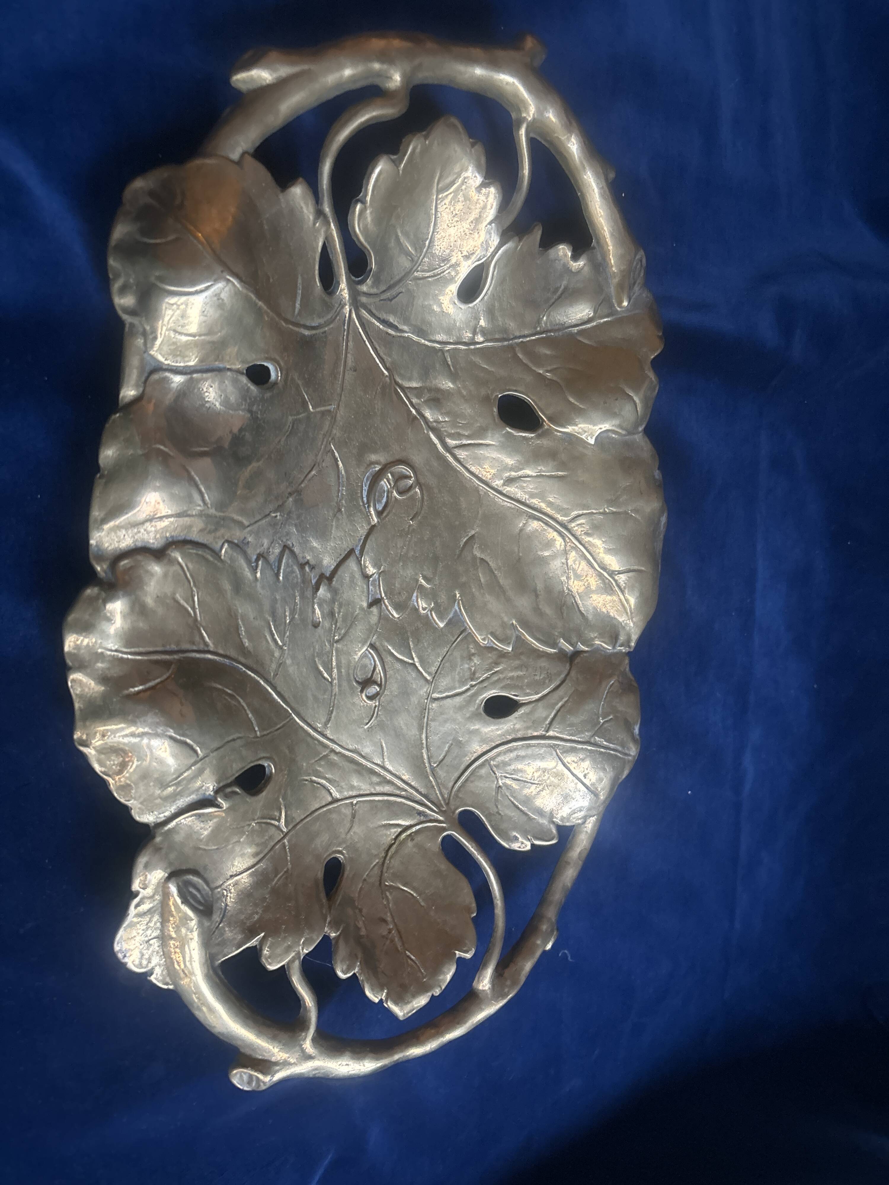 Art Deco Bronze Tray